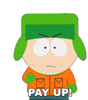 Pay Up Kyle Broflovski Sticker