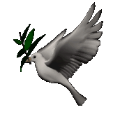 Paz Dove Sticker