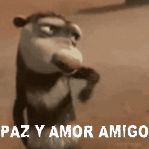 Paz Y Amor Amigo Adios GIF