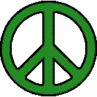 Peace Hipp Sticker