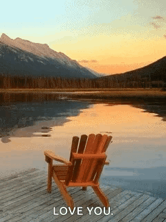 Peaceful Bench GIF