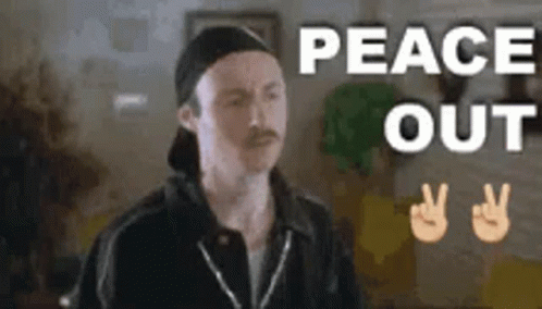 Peaceout Peace Out Dude GIF