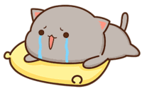 Peach And Goma Goma Sticker