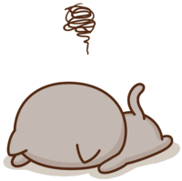Peach And Goma Goma Sticker