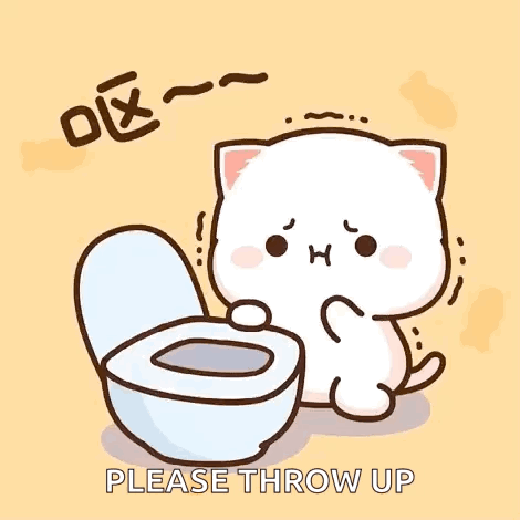 Peach And Goma Mochi Cat GIF