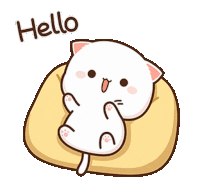 Peach Goma Hello Peach And Goma Sticker
