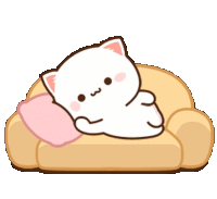 Peach Goma Sticker