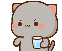 Peach Goma Sticker