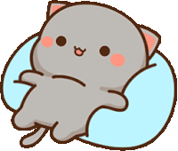 Peach Goma Sticker