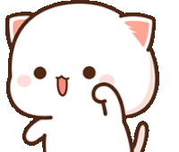 Peach Goma Paw Paw Sticker