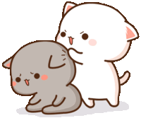 Peach Goma Peach And Goma Sticker