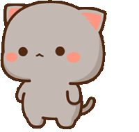 Peach Goma Sticker