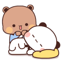 Peach Goma Sticker