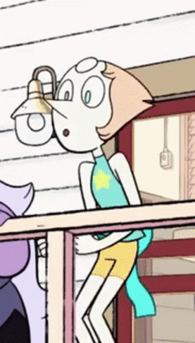 Pearl Steven Universe Scared GIF. This 284 x 498 animated GIF is part of our pearl steven universe collection. Related themes include scared, shocked…