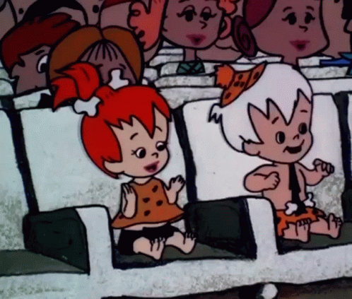 Pebbles Flintstone Bamm Bamm Rubble GIF