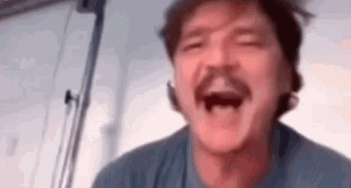 Pedro Pascal Happy Sad GIF