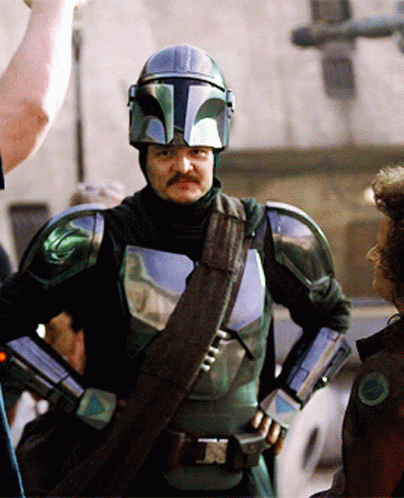 Pedro Pascal GIF. This 404 x 498 animated GIF is part of our mandalorian this is the way collection. Created by clarebear36912. View the original animation…