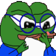 Peepog Sticker