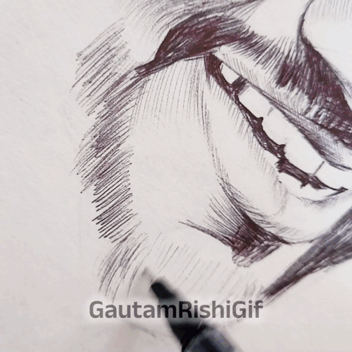 Pencil Art Sketch GIF