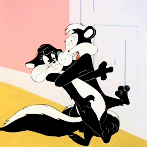 Penelope Pussycat Pepe Le Pew GIF