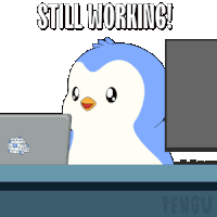 Pengu Pudgy Sticker