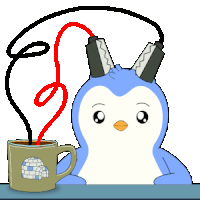 Pengu Pudgy Sticker