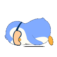 Pengu Work Sticker