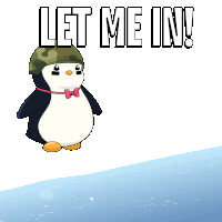 Penguin Pudgy Sticker