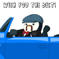 Penguin Pudgy Sticker