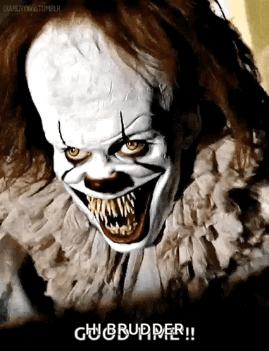 Pennywise It GIF