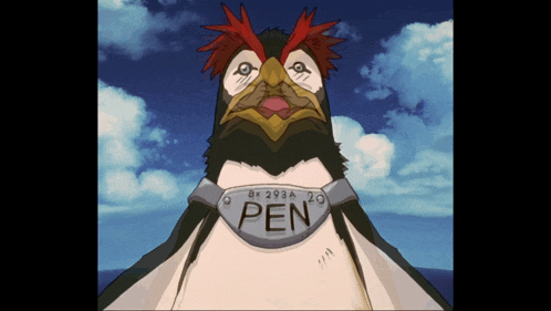 Penpen Neon Genesis Evangelion GIF