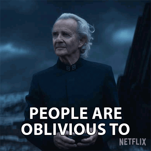 People Are Oblivious To The Reality Henry Singleton GIF. This 498 x 498 animated GIF is part of our soylent green is people collection. Created by…