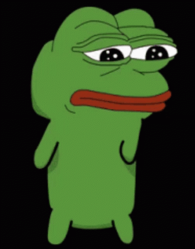 Pepe Frog GIF. This 390 x 498 animated GIF is part of our pepe frog sad collection. Related themes include dancing, frog, sad. Created by Moonmaster. View…