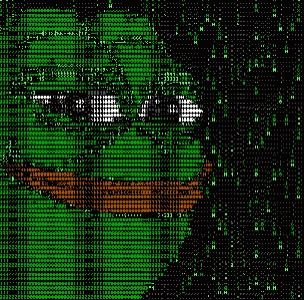 Pepe Matrix GIF