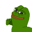 Pepe Smash Punch Sticker