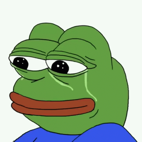Pepe The Frog Happy GIF. This 498 x 498 animated GIF is part of our pepe frog sad collection. Related themes include face, happy, meme. Created by GivsMaer…