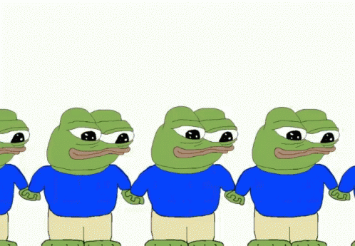 Pepe The Frog Holding Hands GIF. This 498 x 345 animated GIF is part of our pepe frog sad collection. Created by PixelPlanetFunPt. View the original…
