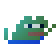 Pepe The Frog Pixel Sticker