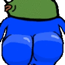 Pepe Twerkpepe Sticker