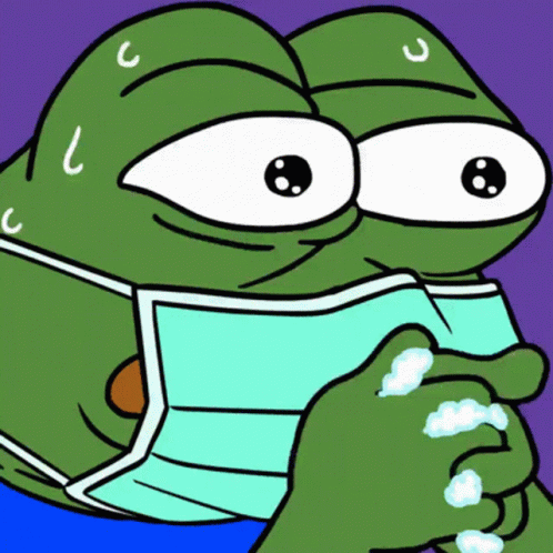 Pepe Wash Your Hands GIF. This 498 x 498 animated GIF is part of our lavado de manos collection. Related themes include frog. Created by Yeamomo. View the…