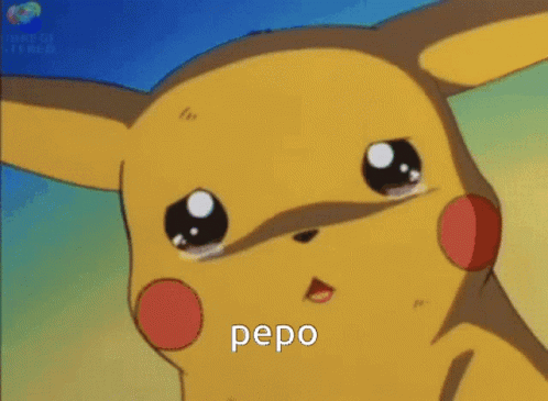 Pepo GIF. This 498 x 365 animated GIF is part of our crying pikachu collection. Created by pepocoolcatfan. View the original animation, share it, or browse…