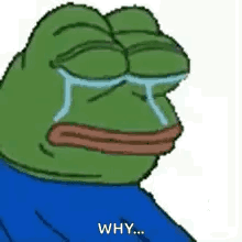 Pepocry Pepe GIF. This 220 x 220 animated GIF is part of our pepe frog sad collection. Related themes include cry, crying, frog. Created by Vexyll. View the…