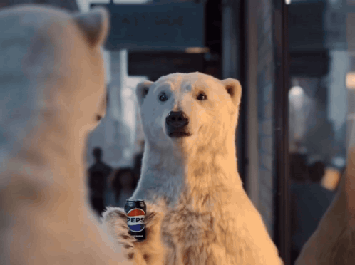 Pepsi Polar Bear GIF