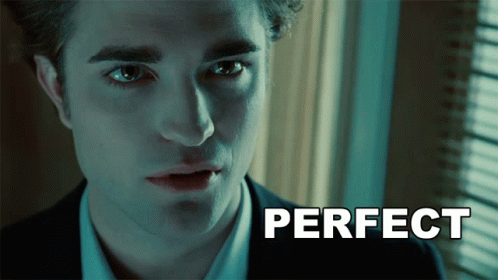 Perfect Edward Cullen GIF