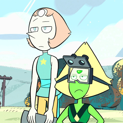 Peridot Pearl GIF. This 400 x 400 animated GIF is part of our pearl steven universe collection. Related themes include su. Created by neklanesa. View the…