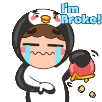 Person Penguin Boy Sticker