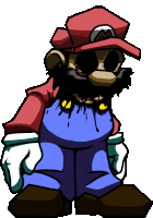 Personalized Mario Idle Sticker