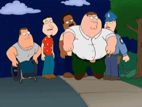 Peter Griffen Cant Touch Me GIF
