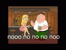 Peter Griffin Noooo GIF