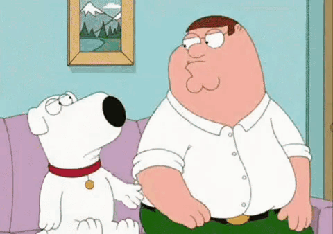 Peter Griffin Shy GIF